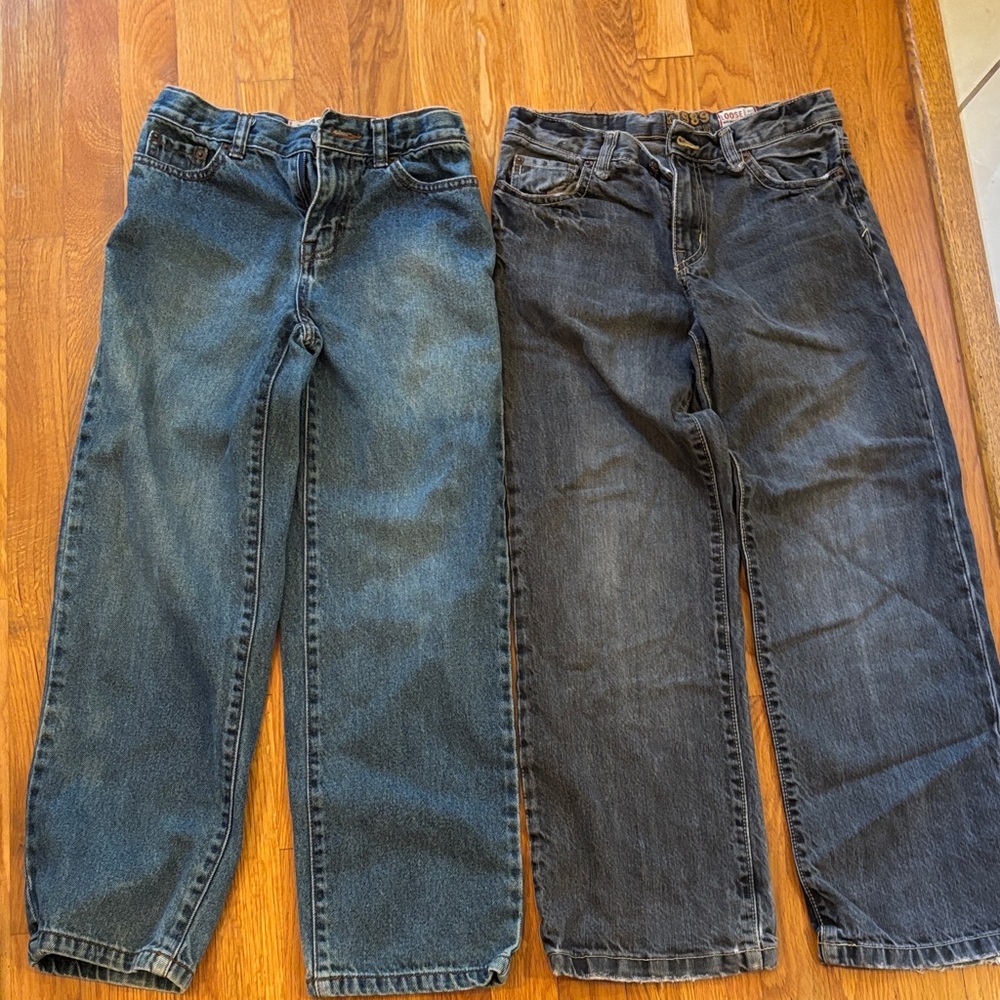 The Place Boys Jeans - Blue and Distressed Black